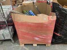 PALLET OF ASSORTED GARDEN ITEMS TO INCLUDE FAITHFULL ROUND SYCYTHE STONE 305MM (KERBSIDE PALLET DELIVERY)