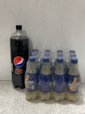 CAGE OF ASSORTED LIQUIDS TO INCLUDE 45 X PEPSI MAX BOTTLE 2L BBE: JUN 24 (CAGE NOT INCLUDED) (COLLECTION ONLY)