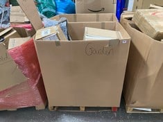 PALLET OF ASSORTED GARDEN ITEMS TO INCLUDE KENT&STOWE SHOVEL (KERBSIDE PALLET DELIVERY)