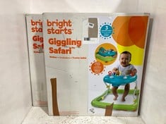 2 X BRIGHT STARTS GIGGLING SAFARI WALKER