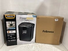 FELLOWES M-8C POWERSHRED SHREDDER TO INCLUDE FELLOWES FS-6C POWERSHRED SHREDDER