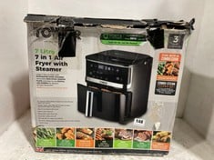 TOWER VORTX 7 LITRE 7-IN-1 AIR FRYER WITH STEAMER MODEL NO-T17101 RRP- £130