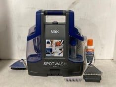 VAX SPOTWASH DUO SPOT CLEANER MODEL NO-CDCW-CSXA RRP- £140