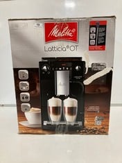 MELITTA LATTICIA OT SILVER F30/0-101 BEAN TO CUP COFFEE MACHINE RRP- £550