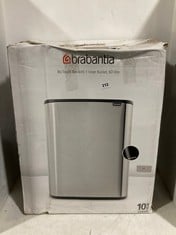 BRABANTIA BO TOUCH BIN WITH 1 INNER BUCKET 60 LITRE MATT BLACK RRP- £220