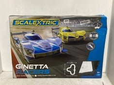 SCALEXTRIC GINETTA RACERS RACE TRACK RRP- £129.99