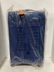 AMERICAN TOURISTER HOLIDAY HEAT TRAVEL CASE NAVY FABRIC SPINNER 79/29 TSA 108.0L RRP- £134