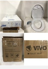 5 X ASSORTED TOILET SEATS/FLUSHING CISTERN TO INCLUDE GROHE START 37 406 SH0 FLUSHING CISTERN