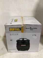 BUFFALO BLACK SOUP KETTLE 10LTR L715