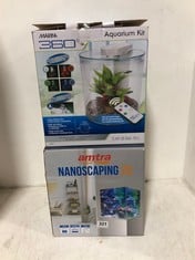 MARINA 360 AQUARIUM KIT 2.65 US GAL - 10L TO INCLUDE AMTRA TECHNIK NANOSCAPING 25 AQUARIUM TANK 15L