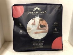 DREAMLAND COSY DREAMER DOUBLE DUAL MATTRESS WARMER RRP- £99.99