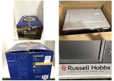 RUSSELL HOBBS MANUAL 20 LITRE MICROWAVE OVEN - MODEL NO-RHMM827SS