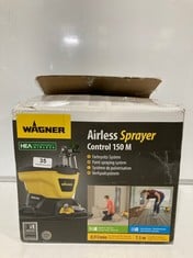 WAGNER AIRLESS SPRAYER CONTROL 150M PAINT SPRAYER - RRP £350