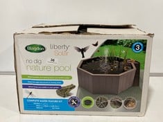 BLAGDON LIBERTY SOLAR NATURE POOL FOR GARDEN - RRP £199