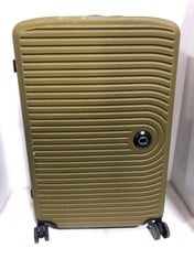 HAUPTSTADTKOFFER TRAVEL CASE OLIVE GREEN HARDSHELL MEDIUM/LARGE SPINNER