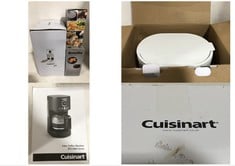 3 X ASSORTED KITCHEN ITEMS TO INCLUDE CUISINART FILTER COFFEE MACHINE