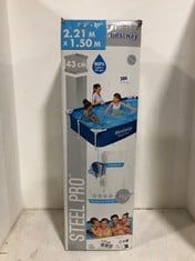 BESTWAY STEEL PRO 2.21M X 1.50M POOL RRP- £125