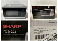 SHARP MICROWAVE OVEN WITH GRILL MODEL NO-YC-MG02