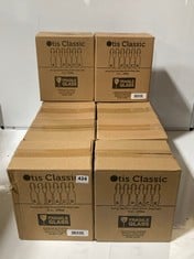 10 X BOXES OF OTIS CLASSIC 6-PACK SWING TOP CLEAR GLASS BOTTLE - EASY CAPS 16oz PER BOX