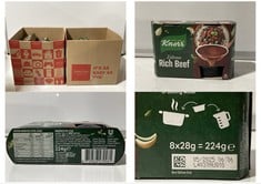 50 X KNORR INTENSE RICH BEEF STOCK POTS 8X28G BBE-05/25