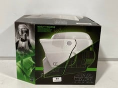 STAR WARS THE BLACK SERIES SCOUT TROOPER PREMIUM ELECTRIC HELMET RRP- £139.99