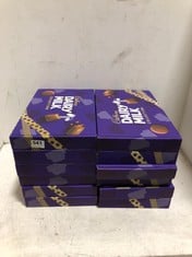 12 X BOXES OF CADBURY DAIRY MILK COLLECTION CHOCOLATES BBE-15/10/24