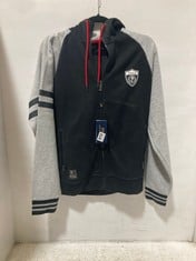 RALPH LAUREN POLO BADGE CLASSIC TERRA VEST JACKET BLACK/GREY SIZE M