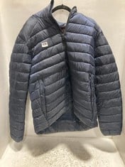 SUPERDRY HOODED FUJI SPORT PADDED JACKET ECLIPSE NAVY SIZE 3XL RRP- £100