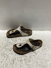 BIRKENSTOCK GIZEH BS SANDALS PEARL SIZE 40