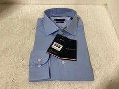 TOMMY HILFIGER SLIM FIT LONG SLEEVE SHIRT LIGHT BLUE SIZE 41R