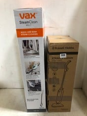 VAX STEAM CLEAN MULTI TO INCLUDE RUSSELL HOBBS STEAM & CLEAN STEAM MOP MODEL NO-RHSM1001-G-AZ