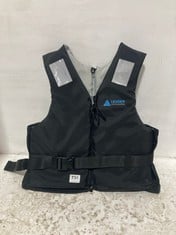 O'NEIL SUPERLITE 50N BOUYANCY VEST BLACK TO INCLUDE LEADER ACCESSORIES 50N FLOTATION VEST BLACK