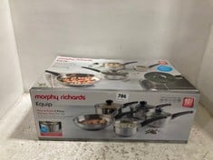 DAEWOO 6.5L STAINLESS STEEL SLOW COOKER TO INCLUDE MOROHY RICHARDS EQUIP POUR & DRAIN 5 PIECE STAINLESS STEEL PAN SET