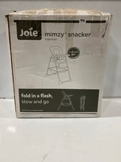 JOIE MIMZY SNACKER HIGHCHAIR TO INCLUDE BABYLO GO GO BABY WALKER