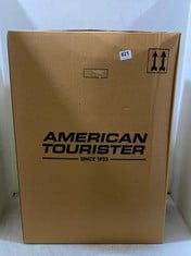 AMERICAN TOURISTER TRAVEL CASE BLACK HARDSHELL LARGE SPINNER