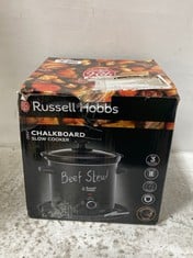 RUSSELL HOBBS CHALKBOARD SLOW COOKER TO INCLUDE INSTANT POT 7-IN-1 DUO MULTI-USE PRESSURE COOKER 5.7L