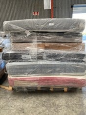 8 X MATTRESSES OF VARIOUS MODELS INCLUDING ECOBOX (UNSPECIFIED SIZES MAY BE DIRTY OR BROKEN).