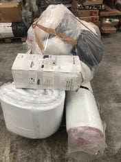 5 X VARIETY OF MATTRESSES AND MATTRESS TOPPERS OF DIFFERENT SIZES AND MODELS INCLUDING 90 X 190 MATTRESS TOPPER (MAY BE BROKEN OR DIRTY).