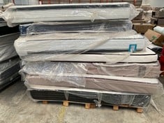 7 X VARIETY OF MATTRESSES OF DIFFERENT SIZES AND MODELS INCLUDING BIO MEMORY 22 KUO DREAM MATTRESS MEASURING 150X190 (MAY BE BROKEN OR DIRTY).