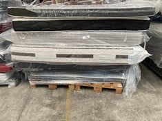 7 X VARIETY OF MATTRESSES OF DIFFERENT SIZES AND MODELS INCLUDING THE ECONATUR KUO DREAM MATTRESS WITH DIMENSIONS 150X190 (MAY BE BROKEN OR DIRTY).