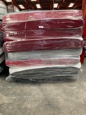 9 X VARIETY OF MATTRESSES OF DIFFERENT SIZES AND MODELS INCLUDING KAMAH PLATINIUM V.SPRING 24 MATTRESS MEASURING 135X180 (MAY BE BROKEN OR DIRTY).