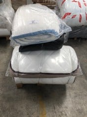 6 X VARIETY OF MATTRESSES AND OVERMATTRESSES INCLUDING CECOTEC FLOW MATTRESS UNSPECIFIED SIZES (MAY BE BROKEN OR DIRTY).