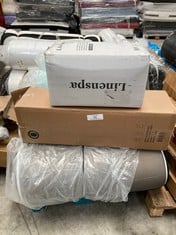 PALLET VARIETY OF MATTRESSES AND MATTRESS TOPPERS INCLUDING BIONATUR KUO 100X200X27 (MAY BE DIRTY OR BROKEN).