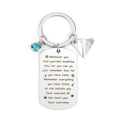 46 X INSPIRATIONAL KEYRING CHRISTMAS GIFTS FOR WOMEN BOYS GIRLS BIRTHDAY GIFTS FOR BEST FRIEND SISTER BROTHER DAUGHTER SON VALENTINE'S DAY GIFTS THANK YOU APPRECIATION GIFTS FOR NURSE COWORKER TEACHE