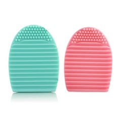 29 X 2 PIECES CLEANING MAKEUP EGG COSMETIC BRUSH MAKEUP BRUSHES CLEANING COSMETIC CLEAN TOOL EGG CLEANING BRUSH MAKEUP WASHING SCRUBBER - TOTAL RRP £145: LOCATION - RACK E