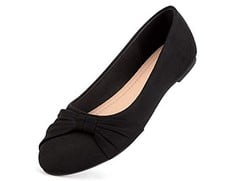 6 X MAXMUXUN WOMENS OFFICE FLAT ROUND TOE SLIP ON BOW TIE VELVET FORMAL DOLLY PUMP SHOES BLACK 10 UK/ 41 EU - TOTAL RRP £115: LOCATION - RACK E