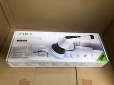 4 X 7 IN 1 ELECTRIC CLEANING BRUSH ANS-8050 RRP £100: LOCATION - RACK A