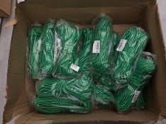 QUANTITY OF GREEN ROPE 20M  ROLLS: LOCATION - RACK E