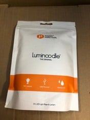 19 X LUMINOODLE 5FT LED LIGHT & LANTERN TOTAL RRP Â£235:: LOCATION - RACK F