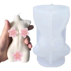 27 X 3D SILICONE MOULDS WOMAN BODY CANDLE MOLD FOR HOMEMADE SOAP SOY WAX ART FRAGRANCE CANDLE DECORATING DIY CRAFT MOLD - TOTAL RRP £292: LOCATION - RACK G